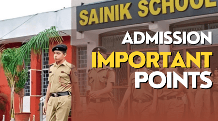 Sainik School Admission the important points besides eligibility