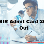 CSIR Admit Card
