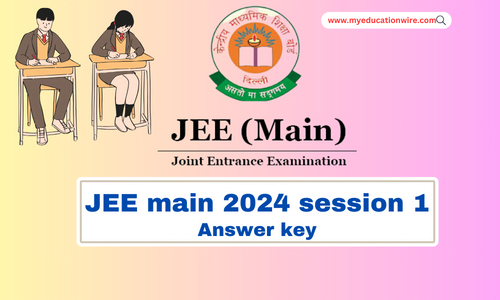 JEE main 2024 session 1