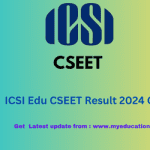 icsi edu cseet result