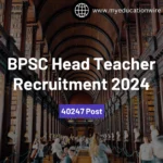BPSC Head Teacher Recruitment 2024