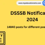 DSSSB Notification 2024