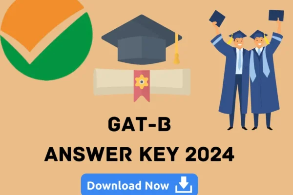 GAT-B Answer Key