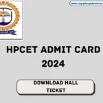 HPCET ADMIT CARD