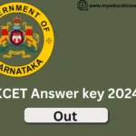 KCET Answer Key