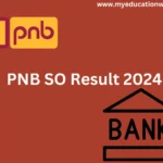 PNB SO Result 2024