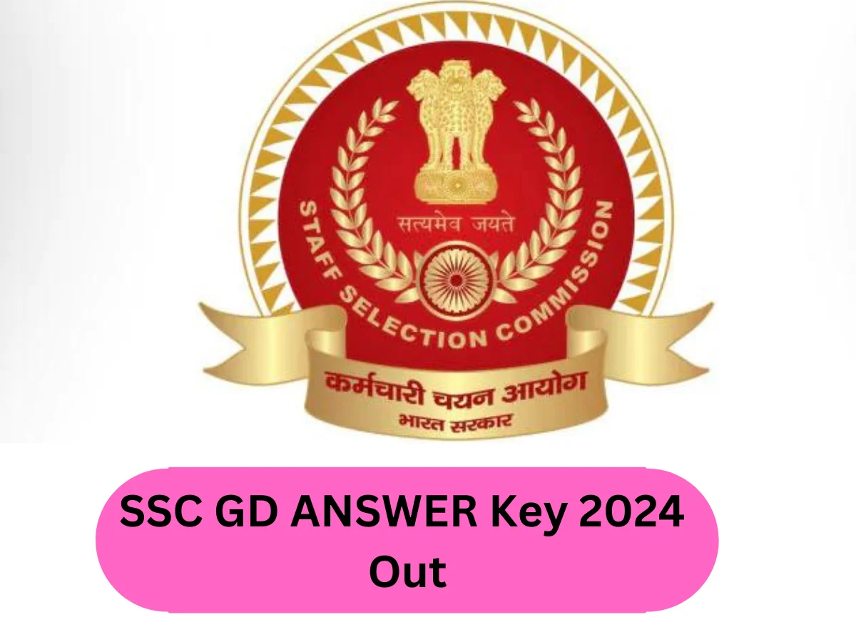 SSC GD Answer Key 2024