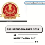 SSC Stenographer Group C and D 2024 Notification
