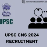 UPSC CMS 2024