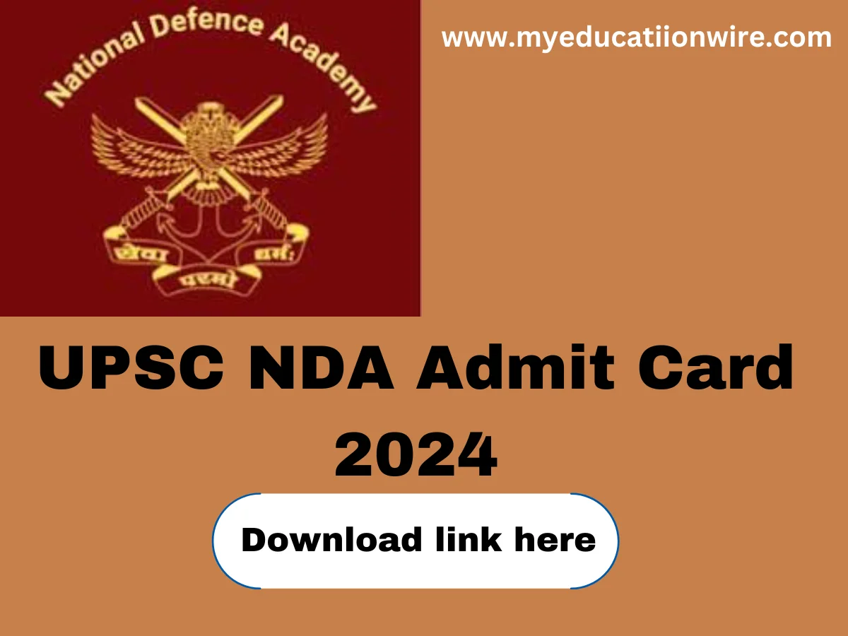 UPSC NDA Admit Card