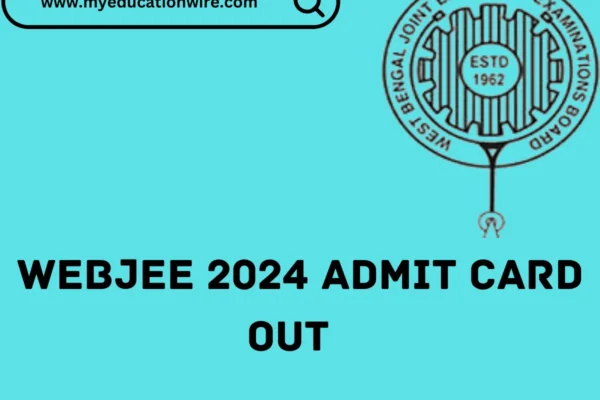 WBJEE Admit Card 2024 Out (Direct Link) WBJEE admit card 2024