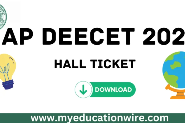 AP DEECET 2024 Admit Card Out: Download your Hall Ticket AP DEECET 2024