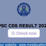 CDS Result 2024