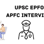 EPFO APFC Interview