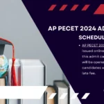 AP PECET 2024 Admit card