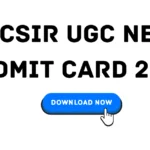 CSIR UGC NET Admit Card
