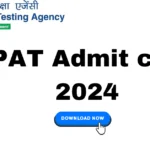 GPAT Admit card