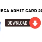 JECA Admit Card