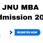 JNU MBA Admission