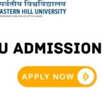 NEHU Admission 2024