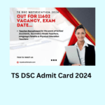 TS DSC Admit Card 2024