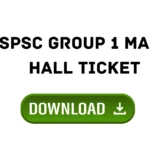 TSPSC Group 1