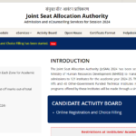 josaa Counselling 2024