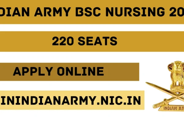 Army BSc Nursing 2024