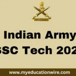 Army SSC Tech Recruitment 2024