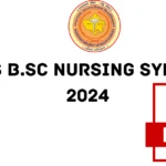 RUHS B.Sc Nursing Syllabus 2024