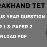 Uttarakhand TET