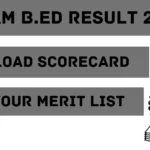 ASSAM B.Ed Result 2024