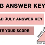 DSSSB Answer Key