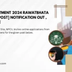 NPCIL Recruitment 2024 Rawatbhata RR Site [279 Post] Notification Out , Apply Online