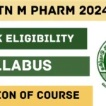 TN M Pharm 2024