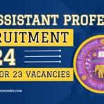DU Assistant Professor Recruitment 2024