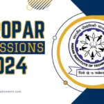 IIT Ropar Admissions 2024