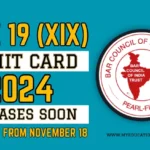 AIBE 19 Admit Card 2024