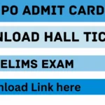 IBPS Po Admit Card 2024