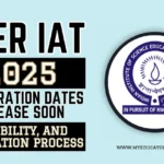 IISER IAT 2025 Registration