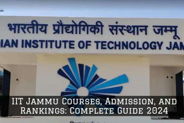 IIT Jammu Courses