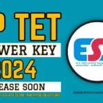 MP TET Answer Key 2024 Release Soon