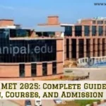 Manipal MET 2025