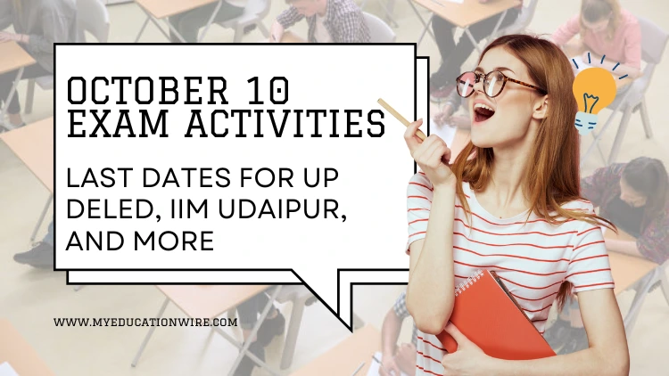 October 10 Exam Activities