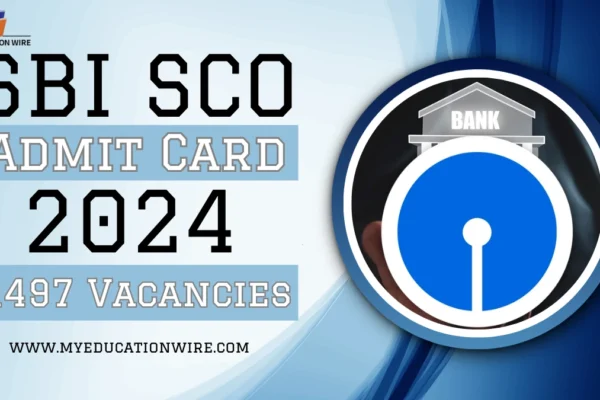 SBI SCO Admit Card 2024