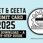 TANCET & CEETA PG Admit Card 2025