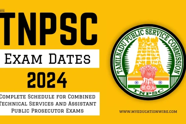 TNPSC Exam Dates 2024