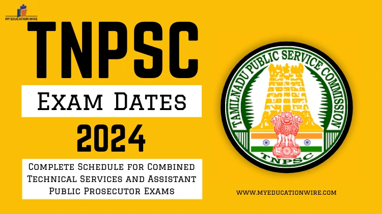 TNPSC Exam Dates 2024