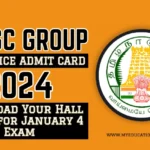 TNPSC Group VA Service Admit Card 2024