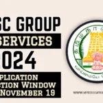 TNPSC Group VA Services 2024